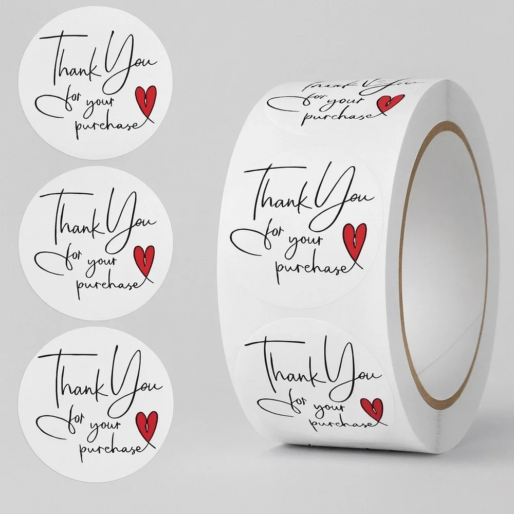 thank you for your purchase stickers | shipping supplies​ for business 1